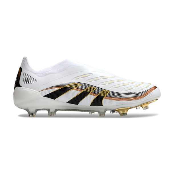 Adidas Predator 25 Elite Laceless Teamgeist Pack Firm Ground FG Kids Football Boot