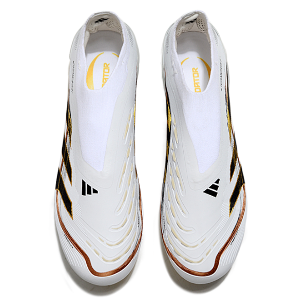 Adidas Predator 25 Elite Laceless Teamgeist Pack Firm Ground FG Kids Football Boot