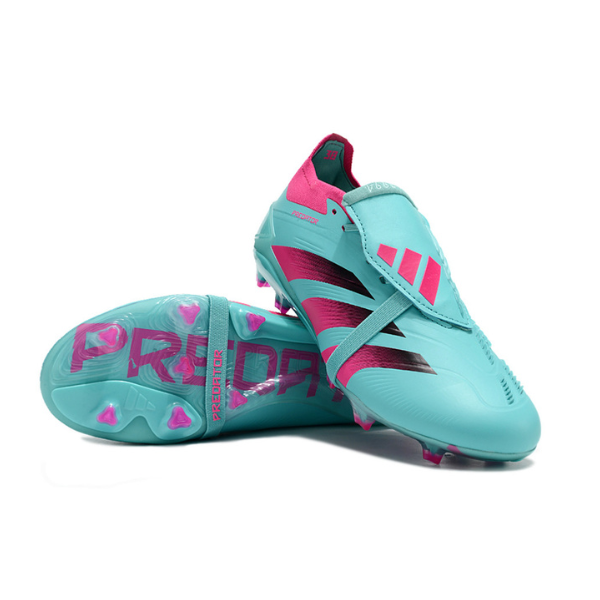 Adidas Predator 30 Elite Tongue Light Blue and Pink FG Kids