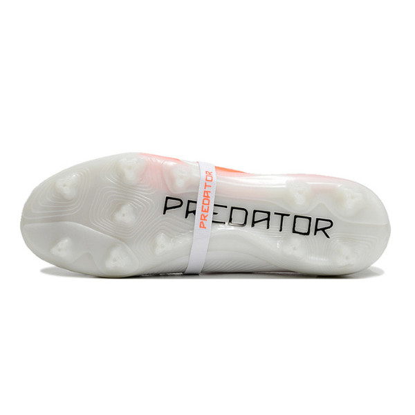 Adidas Predator 30 Elite Tongue White and Orange FG Kids