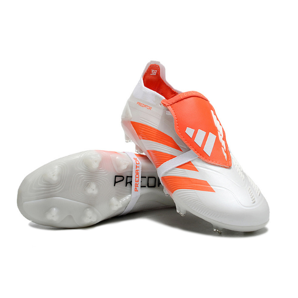 Adidas Predator 30 Elite Tongue White and Orange FG Kids