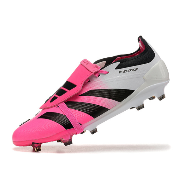 Adidas Predator 30 Elite Tongue White and Pink FG Kids