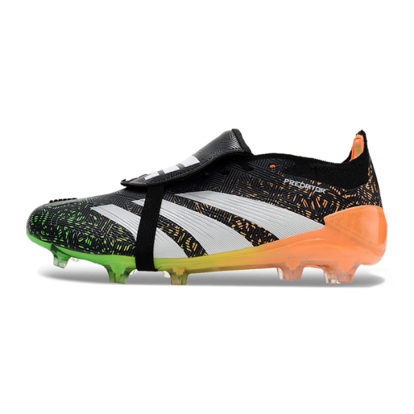 Adidas Predator 30 Elite Tongue Black and Orange FG Kids