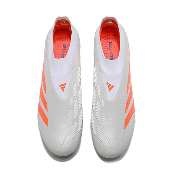 Adidas Predator 30 Elite Laceless White and Orange FG Kids