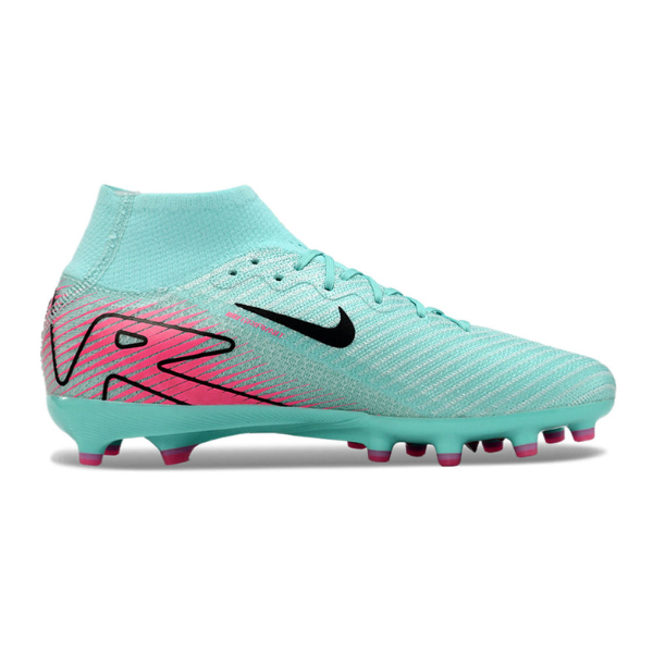Nike Air Zoom Mercurial Superfly 10 Elite Kids Light Blue and Pink AG