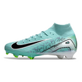 Nike Air Zoom Mercurial Superfly 10 Elite Light Blue Firm Ground FG Kids Football Boot