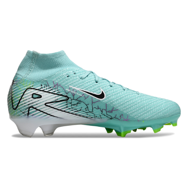 Nike Air Zoom Mercurial Superfly 10 Elite Light Blue Firm Ground FG Kids Football Boot
