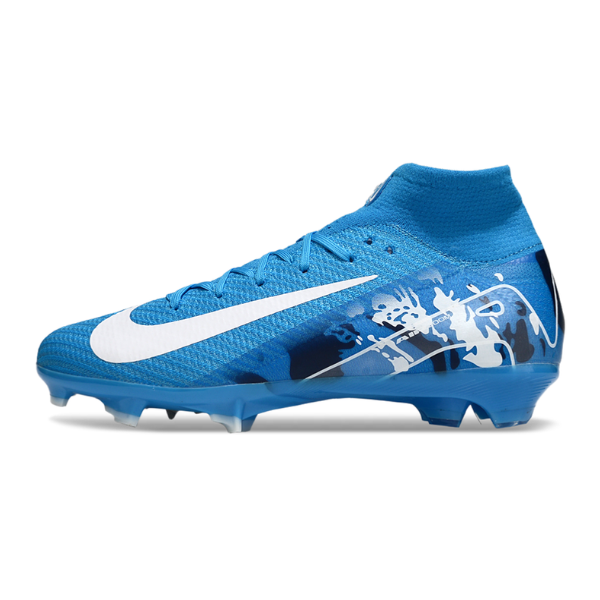 Nike Air Zoom Mercurial Superfly 10 Elite Light Blue FG Kids