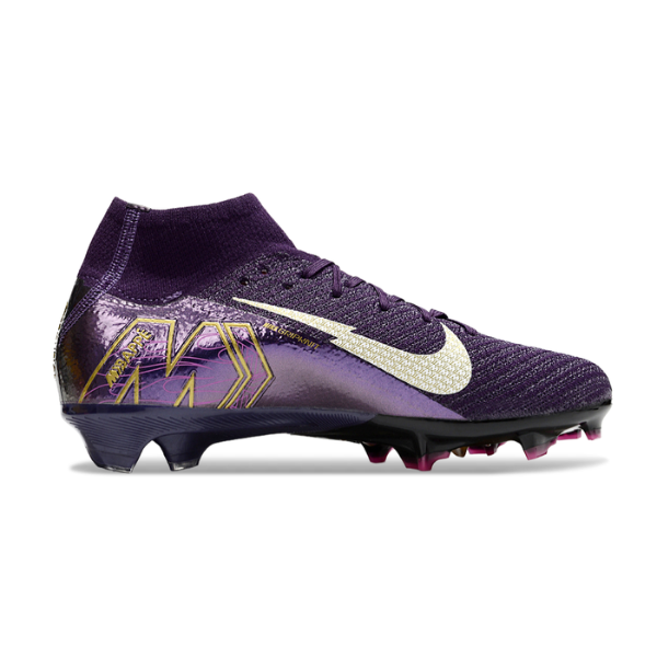 Nike Air Zoom Mercurial Superfly 10 Elite Purple FG Kids