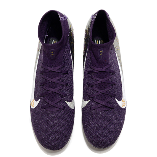 Nike Air Zoom Mercurial Superfly 10 Elite Purple FG Kids