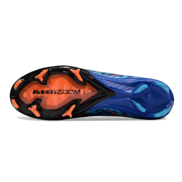 Nike Air Zoom Mercurial Superfly 10 Elite Black Blue and Orange Firm Ground FG Kids Football Boot