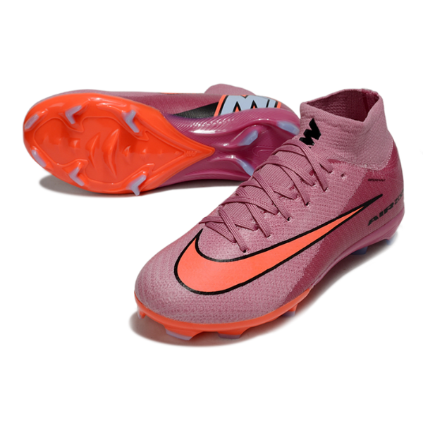 Nike Air Zoom Mercurial Superfly 10 Elite Pink Firm Ground FG Kids Football Boot