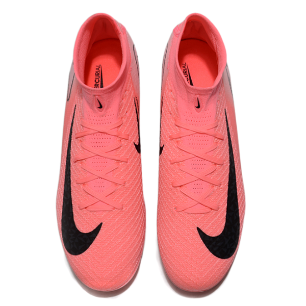 Nike Air Zoom Mercurial Superfly 10 Elite Pink Firm Ground FG Kids Football Boot