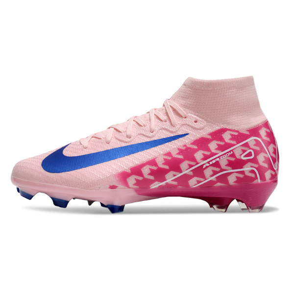 Nike Air Zoom Mercurial Superfly 10 Elite Pink and Blue FG Kids