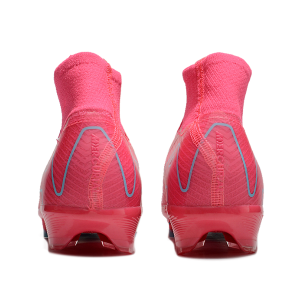 Nike Air Zoom Mercurial Superfly 10 Elite Pink and Light Blue FG Kids