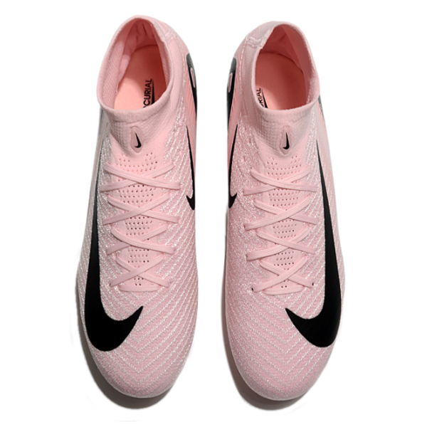 Nike Air Zoom Mercurial Superfly 10 Elite Pink and Black FG Kids