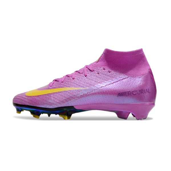 Nike Air Zoom Mercurial Superfly 10 Elite Purple FG Kids