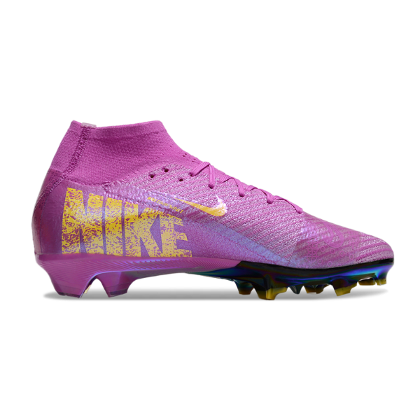 Nike Air Zoom Mercurial Superfly 10 Elite Purple FG Kids