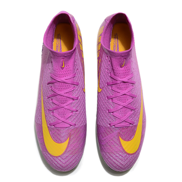 Nike Air Zoom Mercurial Superfly 10 Elite Purple Firm Ground FG Kids Football Boot
