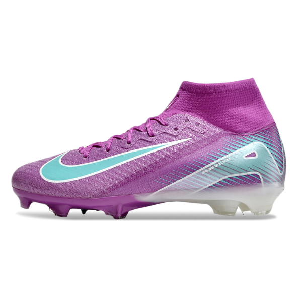Nike Air Zoom Mercurial Superfly 10 Elite Purple and Blue FG Kids