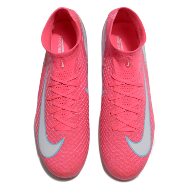 Nike Air Zoom Mercurial Superfly 10 Elite Thunder Rosa Pack Firm Ground FG Kids Football Boot