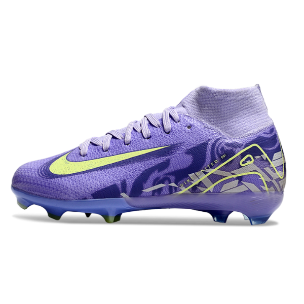 Nike Air Zoom Mercurial Superfly 10 Elite Purple United 001 Pack Firm Ground FG Kids Football Boot