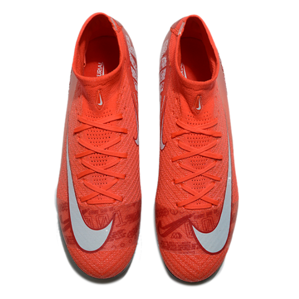 Nike Air Zoom Mercurial Superfly 10 Elite Red Firm Ground FG Kids Football Boot