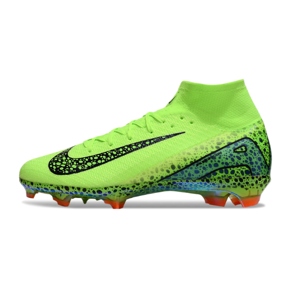 Nike Air Zoom Mercurial Superfly 10 Elite Light Green FG Kids