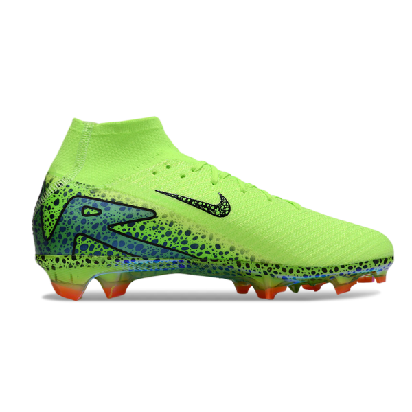 Nike Air Zoom Mercurial Superfly 10 Elite Light Green FG Kids