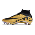 Nike Zoom Mercurial Superfly 9 Elite Gold and Black FG Kids