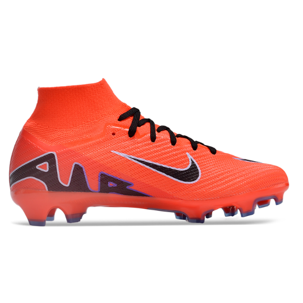 Nike Zoom Mercurial Superfly 9 Elite Orange and Purple FG Kids