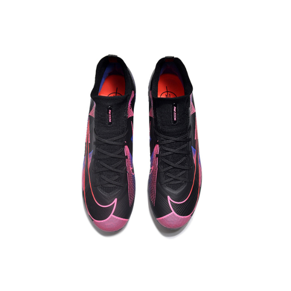Nike Zoom Mercurial Superfly 9 Elite Black Purple and Pink FG Kids