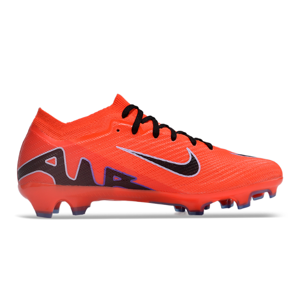 Nike Zoom Mercurial Vapor 15 Elite Orange Black and Purple FG Kids