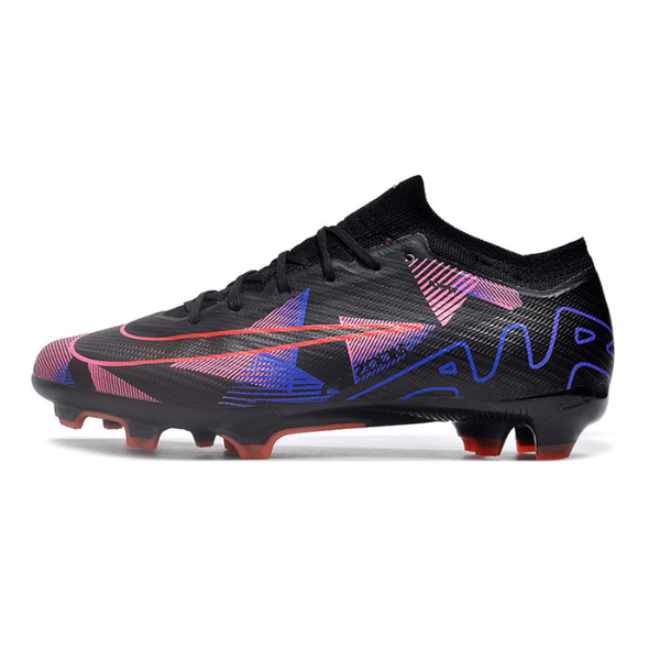 Nike Zoom Mercurial Vapor 15 Elite Black Pink and Purple FG Kids