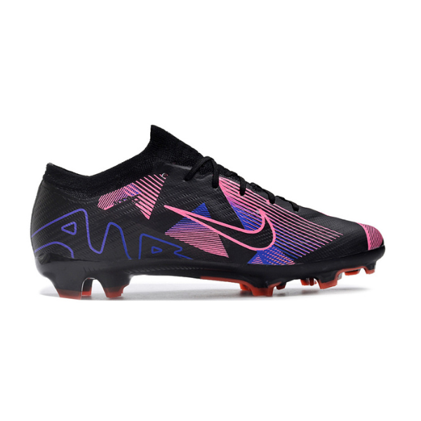 Nike Zoom Mercurial Vapor 15 Elite Black Pink and Purple FG Kids