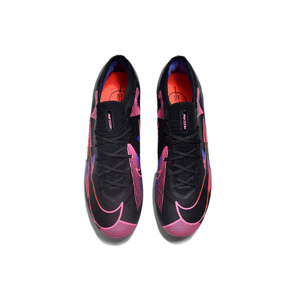 Nike Zoom Mercurial Vapor 15 Elite Black Pink and Purple FG Kids