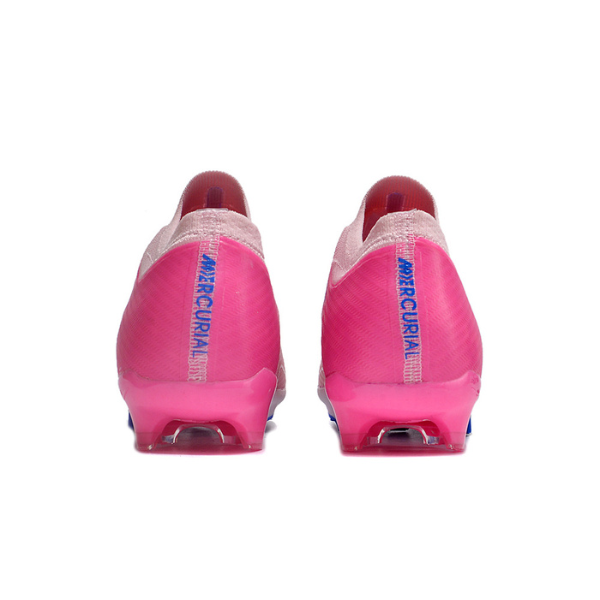 Nike Zoom Mercurial Vapor 15 Elite Pink and Blue FG Kids