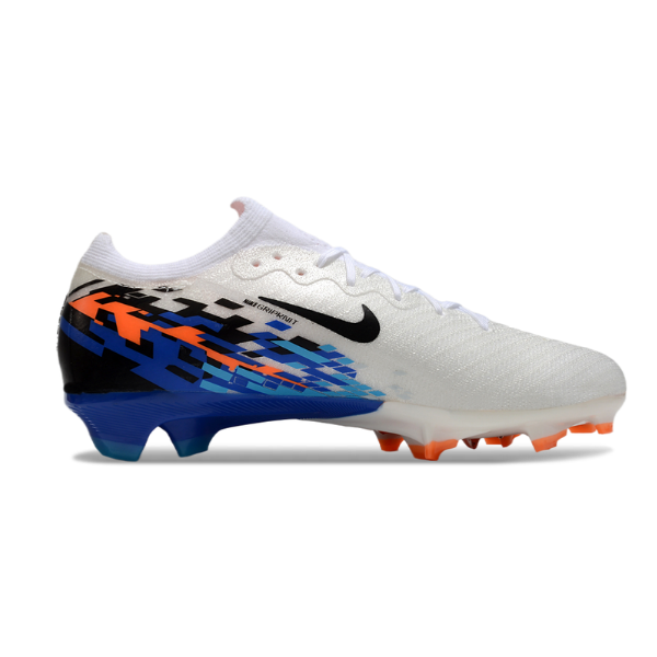 Nike Air Zoom Mercurial Vapor 16 Elite White Blue and Orange FG
