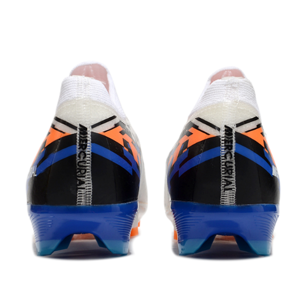 Nike Air Zoom Mercurial Vapor 16 Elite White Blue and Orange FG