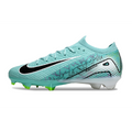 Nike Air Zoom Mercurial Vapor 16 Elite Light Blue Firm Ground FG Kids Football Boot