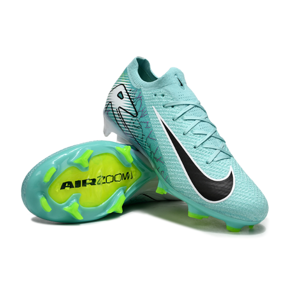 Nike Air Zoom Mercurial Vapor 16 Elite Light Blue Firm Ground FG Kids Football Boot