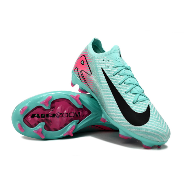 Nike Air Zoom Mercurial Vapor 16 Elite Light Blue and Pink FG Kids