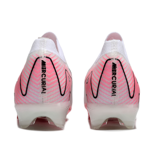 Nike Air Zoom Mercurial Vapor 16 Elite White and Pink FG