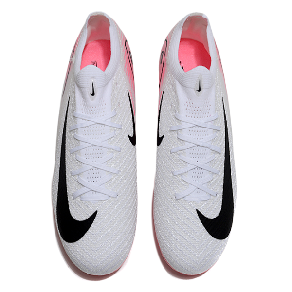 Nike Air Zoom Mercurial Vapor 16 Elite White and Pink FG