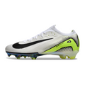 Nike Air Zoom Mercurial Vapor 16 Elite White Grey and Green FG