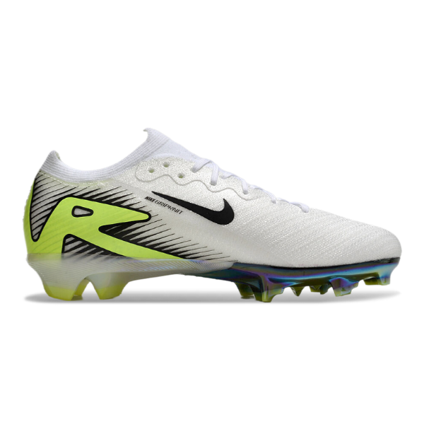 Nike Air Zoom Mercurial Vapor 16 Elite White Grey and Green FG