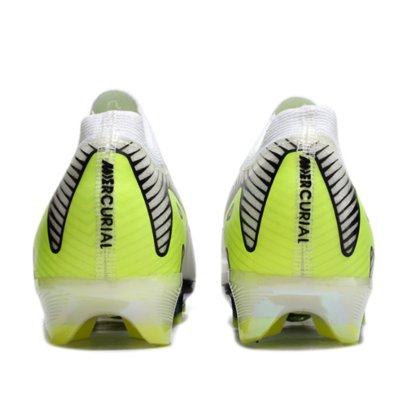 Nike Air Zoom Mercurial Vapor 16 Elite White Grey and Green FG