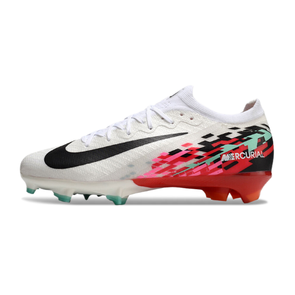 Nike Air Zoom Mercurial Vapor 16 Elite White and Red FG