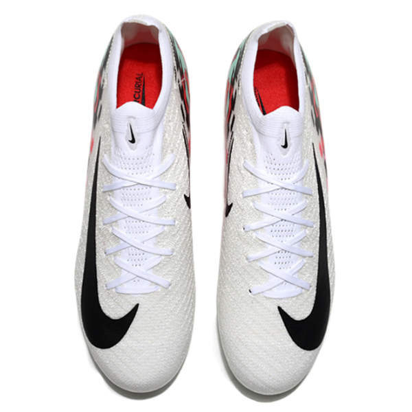 Nike Air Zoom Mercurial Vapor 16 Elite White and Red FG