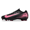 Nike Air Zoom Mercurial Vapor 16 Elite Black and Pink FG Kids